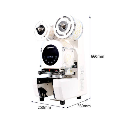 Commercial Stainless Steel Bubble Tea Cup Sealer For Coffee Beverage Plastic Cup