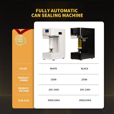 Stainless Steel Milk Tea Shop Tin Can Sealing Machine For Tin Jar Bottle
