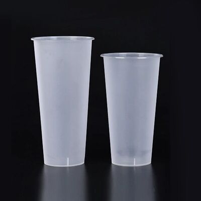 360/500/600/700ml Recyclable Food Grade PP Plastic Cups For Cold Drinks And Hot Drinks