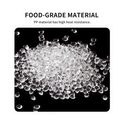 U Shaped Flat Bottomed Transparent Frosted 90mm PP Plastic Cup With Lid For Milk Tea Juice