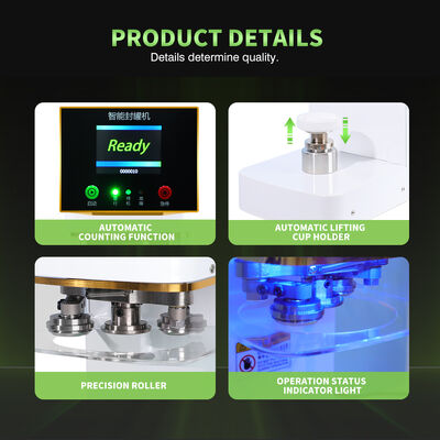 Easy Operate Automatic Pet Can Sealing Machine Packaging Bubble Tea Juice Can Bottle
