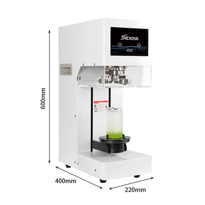 Touch Screen Stainless Steel Can Sealing Machine For Beverage Juice Coffee Shop