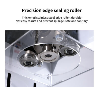 Touch Screen Stainless Steel Can Sealing Machine For Beverage Juice Coffee Shop