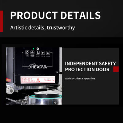 Electric Portable 360ml 500ml 700ml Cup Heat Sealing Machine Pp Pet Paper Film