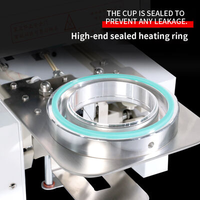 Automatic Electric 90mm 95mm Plastic Cup Sealing Machine With Paper PP Pet Cup