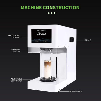 Non Rotated Type Stainless Steel Sealing Electric Machine For Plastic Aluminum Cans