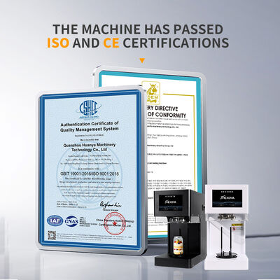 Easy To Operate Stainless Steel Can Sealing Machine for Juice Soda Pet Can