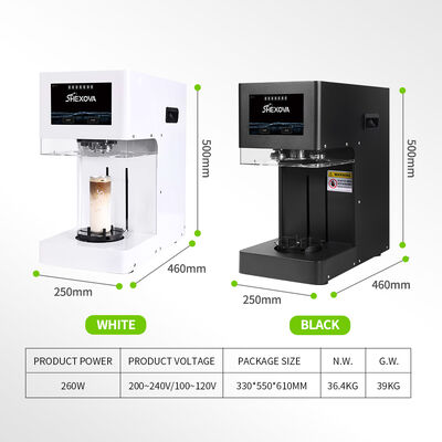 Self-Adjusting 110V 220V Pop Can Sealing Machine Without Adapter For Beverage Shops