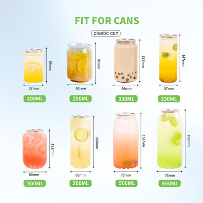 Self-Adjusting 110V 220V Pop Can Sealing Machine Without Adapter For Beverage Shops