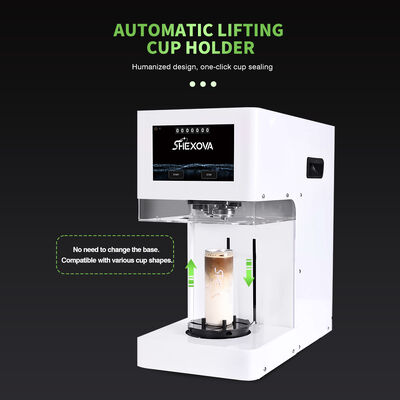 Fully Automatic Non-rotating No Base Pet Can Sealing Machine With Customized Screen