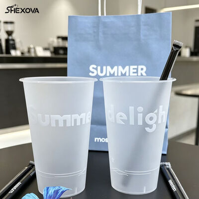 Customized Eco Friendly White Kraft Paper Bag For Single Cup Double Cup