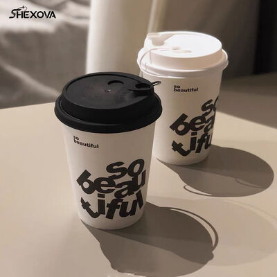 Wholesale Disposable Paper Cups Food‑Grade Cold Hot Drink Cups for Bubble Tea