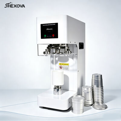 CE Certification 85mm Aluminum Cans sealing Stainless Steel Body 110V 220V For Beverage Coffee