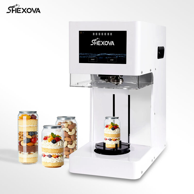 Fully Automatic Non-Rotating Can Sealing Machine for Beverage Plastic Cans