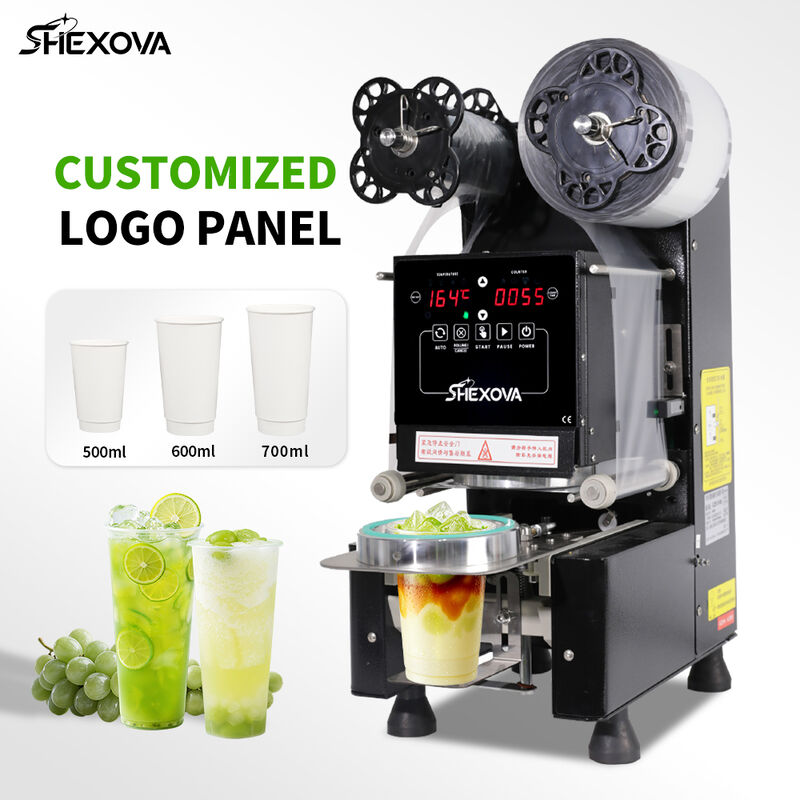 CE Certification Stainless Steel Cup Sealing Machine 90 95 98mm for Milk Tea Plastic Cup