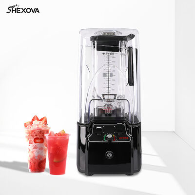 Elektrische geluidsdichte smoothine blender 2200W Keuken voor melk thee winkel